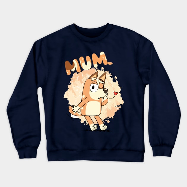 I LOVE MUM Crewneck Sweatshirt by 96rainb0ws